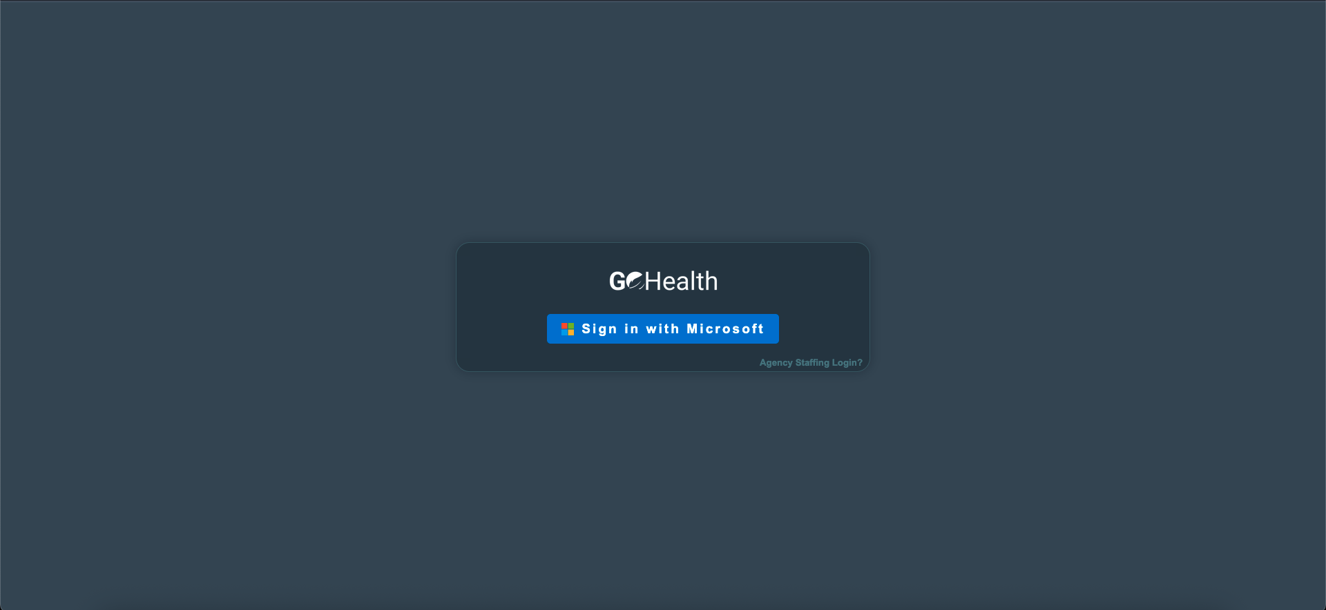 GoHealth sign in