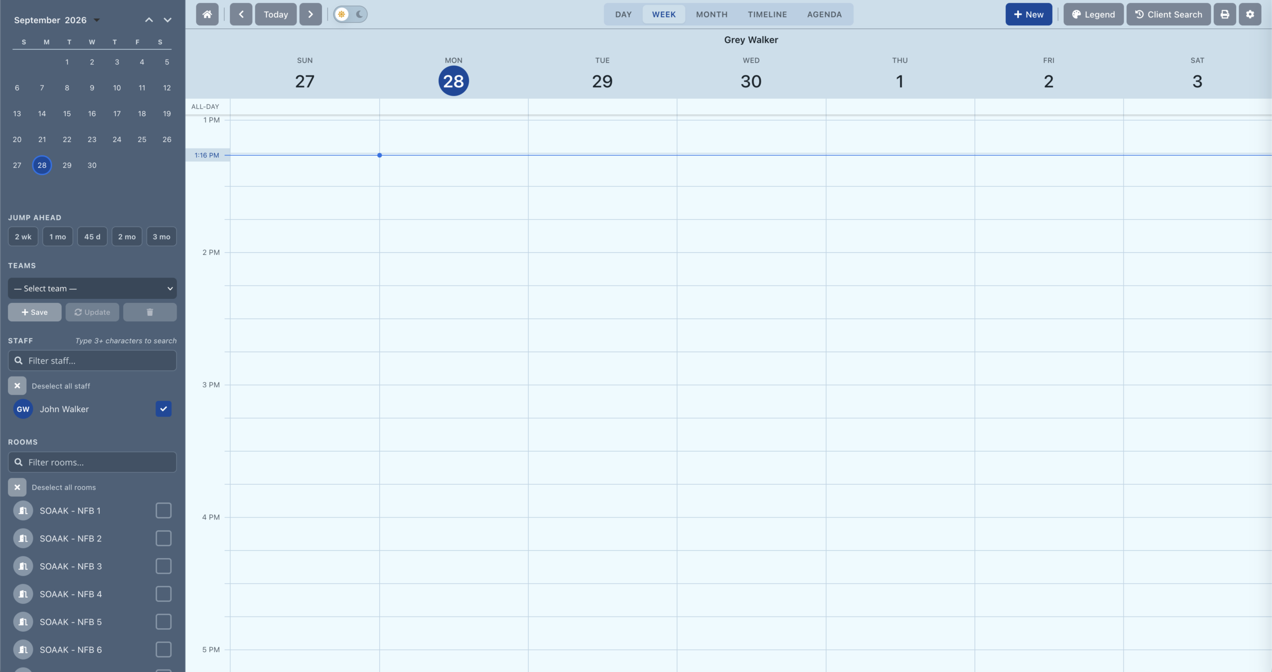 GoHealth schedule view